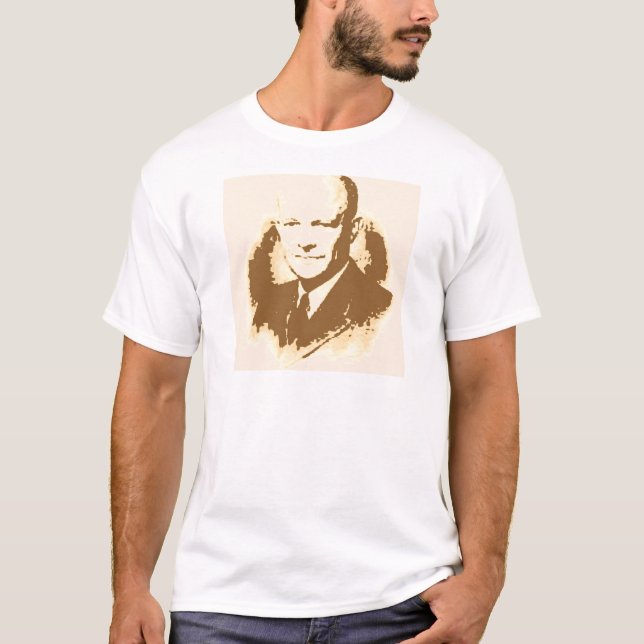 T-shirt Dwight D Eisenhower (Devant)