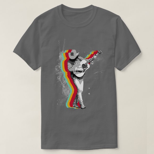 T-shirt Dwight Yoakam 80 (Design devant)