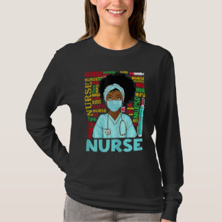 T-shirt Dy Black Nurse Week 2022 Costume Black History Lun