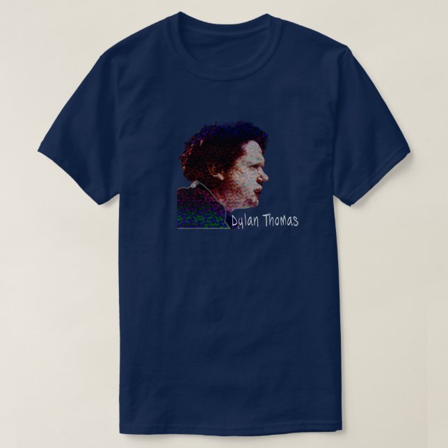 T-shirt Dylan Thomas (Design devant)