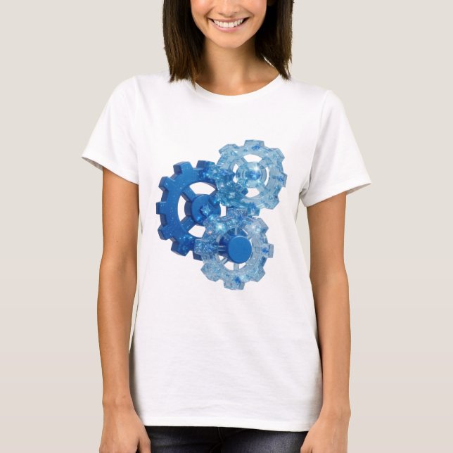 T-shirt Dynamic Blue BLUE GEAR (Devant)