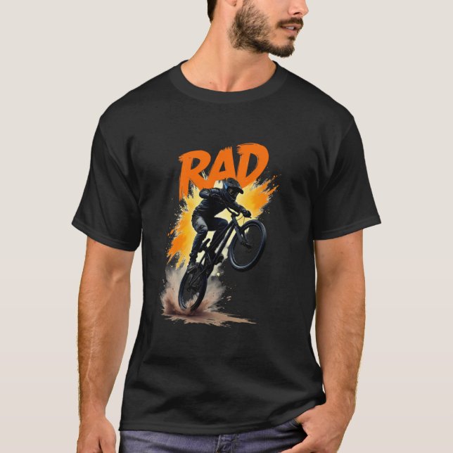 T-shirt Dynamique Rad BMX Aérien (Devant)