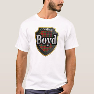 T-shirt Dynastie de Clan Boyd Scotland Tartan