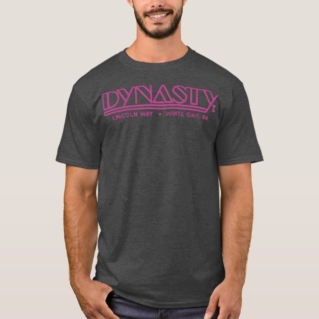T-shirt Dynastie I discothèque - Chêne blanc, PA (Devant)