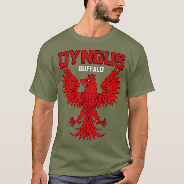 T-shirt Dyngus Day Buffalo polonais (Devant)
