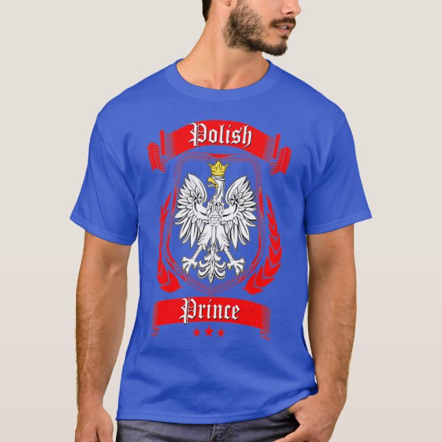 T-shirt Dyngus Day Polonais Prince Correspondant Famille G (Devant)