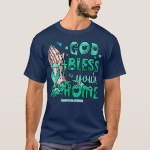T-shirt Dysautonomia Sensibilisation dieu bénisse la foi e