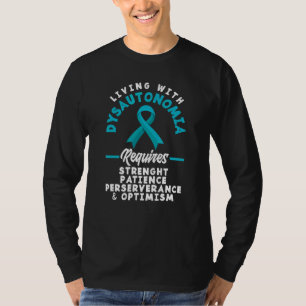 T-shirt Dysautonomie Guerrier Motivation Pots Syndrome Awa