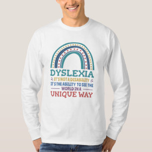 T-shirt Dyslexia