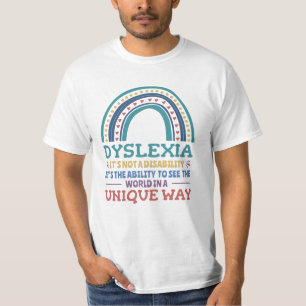 T-shirt Dyslexia