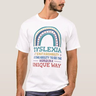 T-shirt Dyslexia