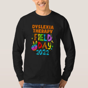 T-shirt Dyslexia Therapy Squad Field Day Premier Dernier J