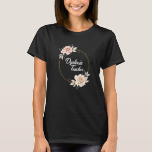 T-shirt Dyslexie Enseignant Dyslexique Thérapie Dyslexie I