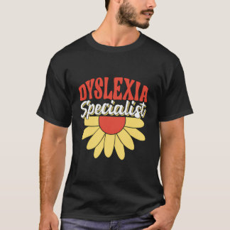 T-shirt Dyslexie Spécialiste Dyslexique Sensibilisation Dy