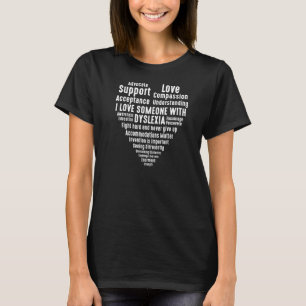 T-shirt Dyslexie Teacher Thérapiste Dyslexique 4