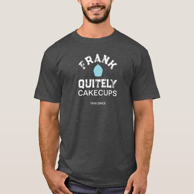 T-shirt Dyslexique Cupcake Frank Qutly Tee (Devant)