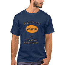 T-shirt dyslexique : Maître de la pensée visuelle