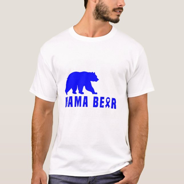 T-shirt Dysplasie fibromusculaire Mama Bear (Devant)