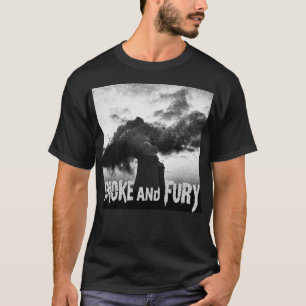 T-shirt Dystopian Rock Black Oil Rig