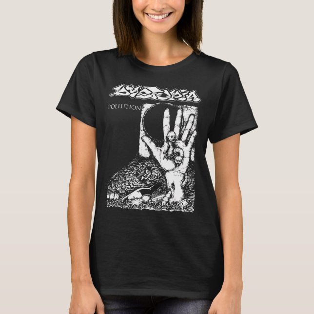 T-shirt Dystopie - Pollution (Devant)