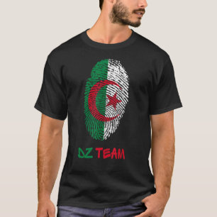 T-shirt Dz Équipe Algérie Drapeau Imprimer Indépendance al