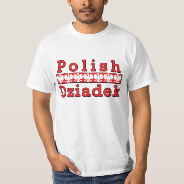 T-shirt Dziadek polonais Eagles (Devant)