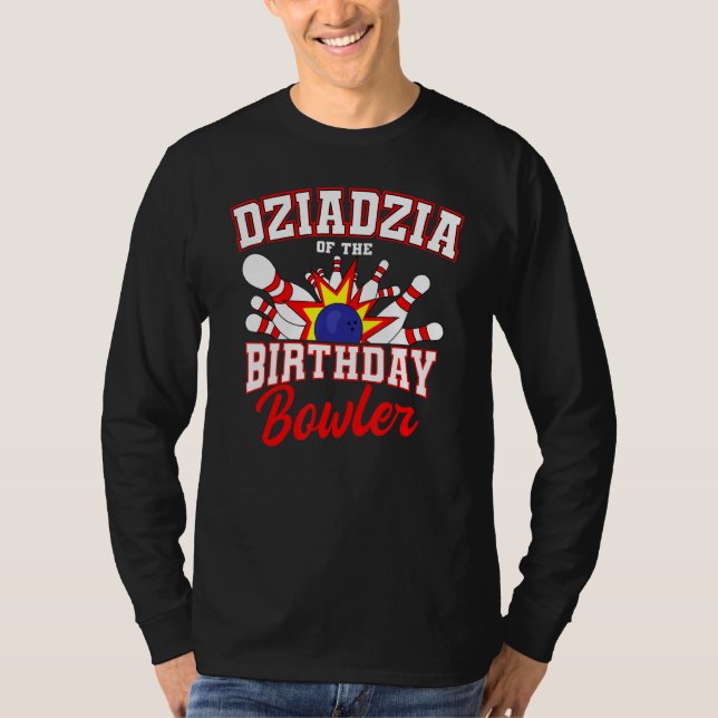 T-shirt Dziadzia De L'Anniversaire Bowler Anniversaire Bow (Devant)