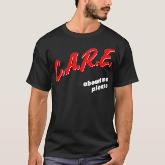T-shirt e À propos de moi S'il vous plaît Amusant Attentio