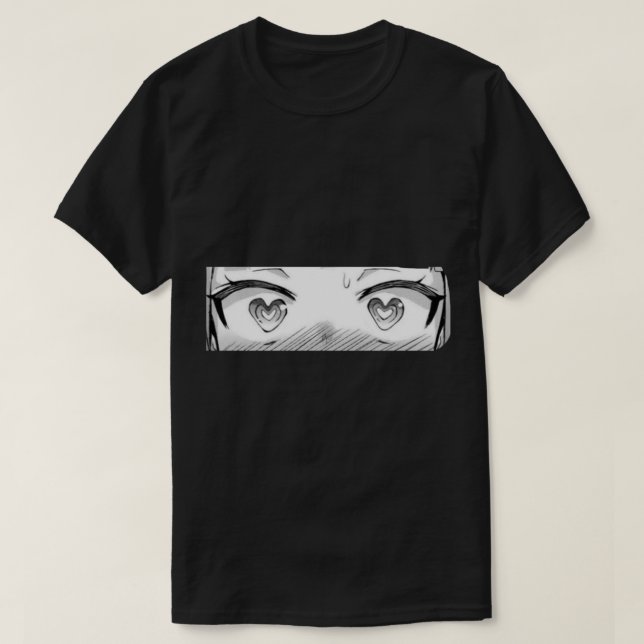 T-shirt E:\AnhgocUpZZ\Ahegao yeux allergie .png (Design devant)