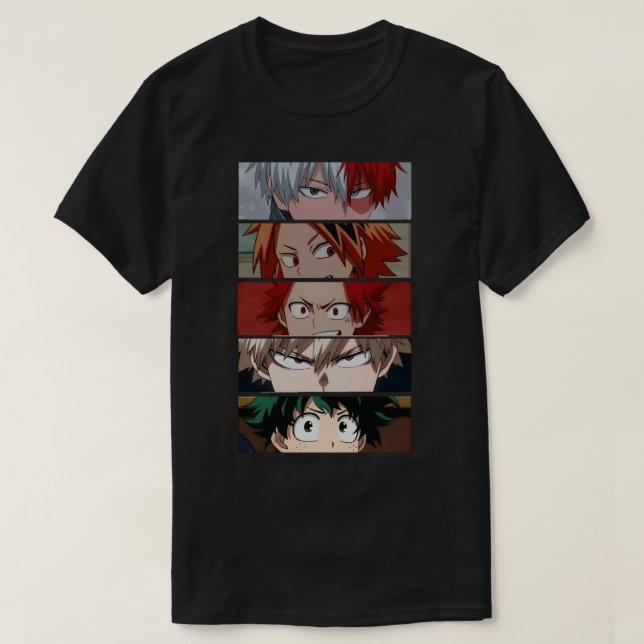 T-shirt E:\AnhgocUpZZ\Deku Anime Izuku yeux .png (Design devant)