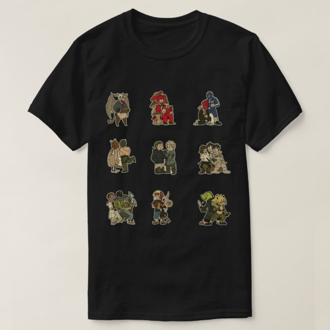 T-shirt E:\AnhgocUpZZ\Dorohedoro Kaiman .png (Design devant)
