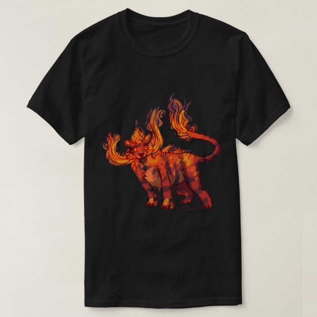 T-shirt E:\AnhgocUpZZ\incineroar redesign .png (Design devant)