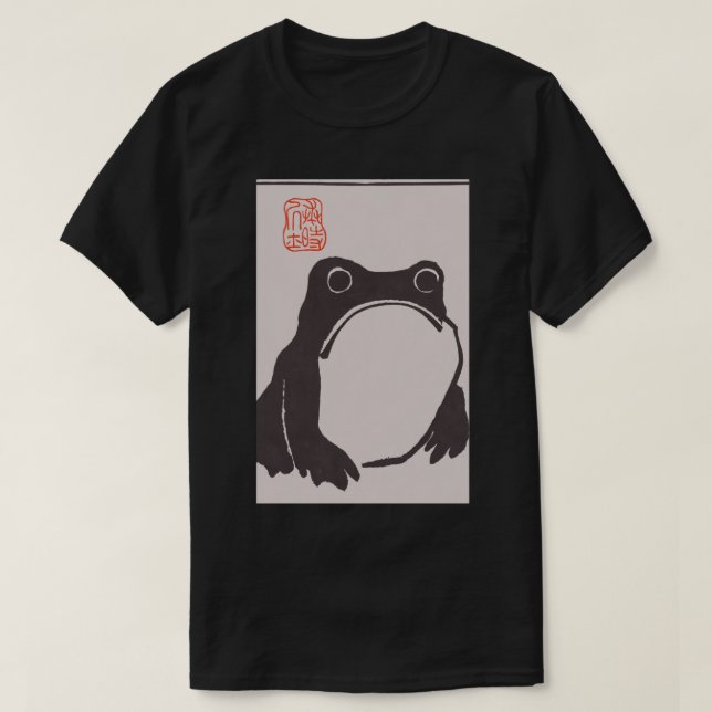 T-shirt E:\AnhgocUpZZ\Japon Art Matsumoto Hoji grenouille  (Design devant)