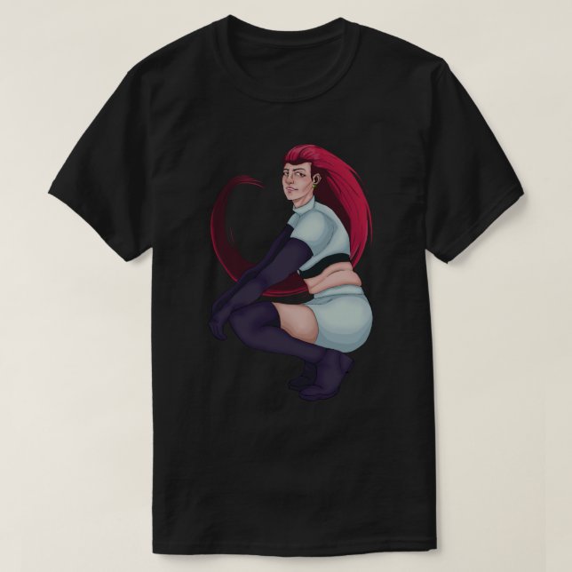 T-shirt E:\AnhgocUpZZ\Jessie - Team Rocket .png (Design devant)