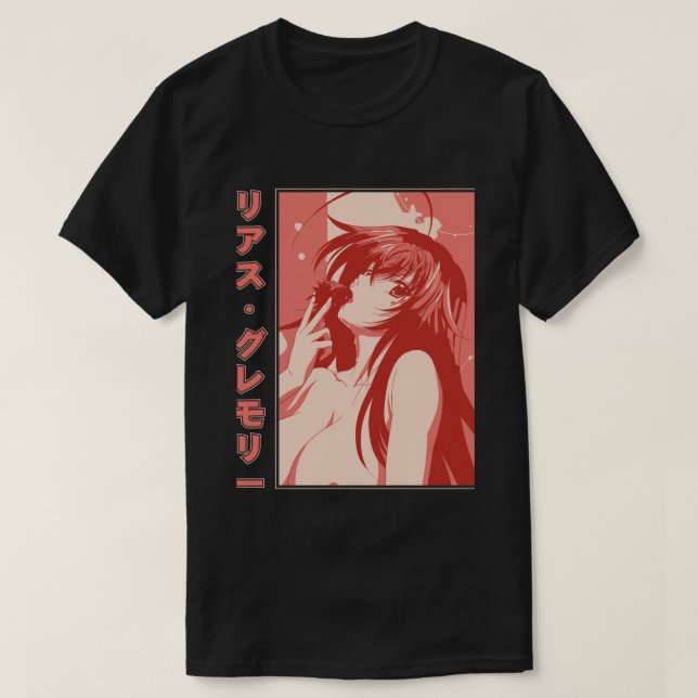 T-shirt E:\AnhgocUpZZ\Rias Gremory Delicious Strawberry H (Design devant)