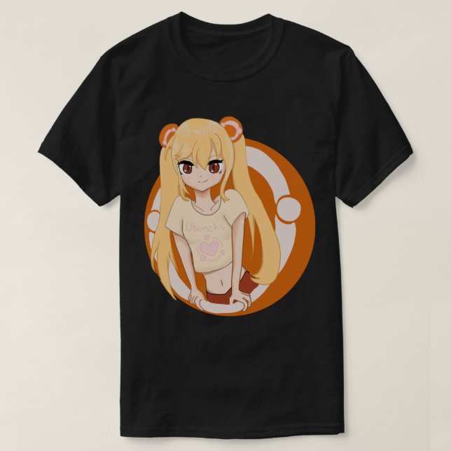T-shirt E:\AnhgocUpZZ\Ubuntu-chan .png (Design devant)