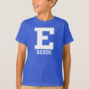 T-shirt E-Bands Kids Blue Short Sleeve