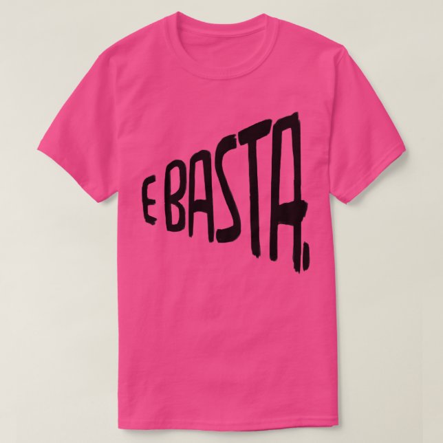 T-shirt E Basta Italien (Design devant)