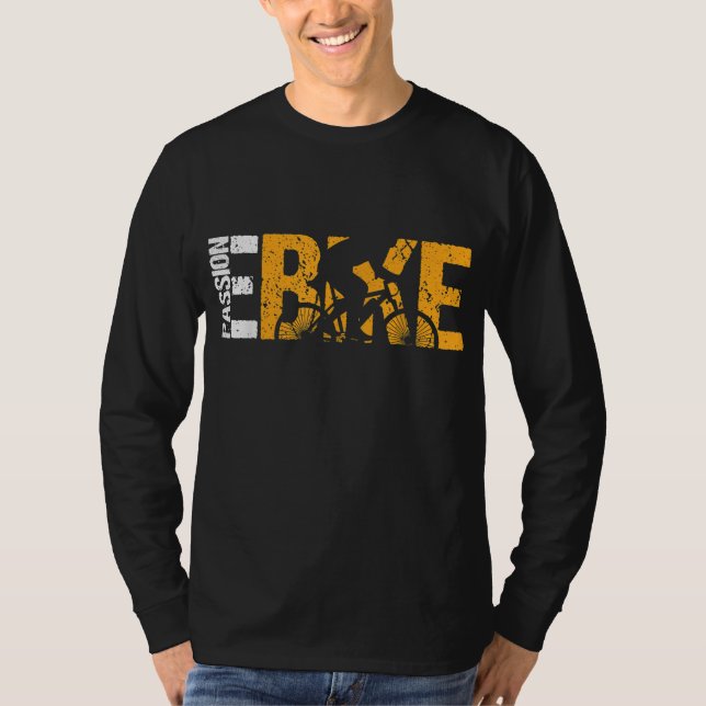 T-shirt E-Bike Electric Bicycle Pedelec Cadeau (Devant)