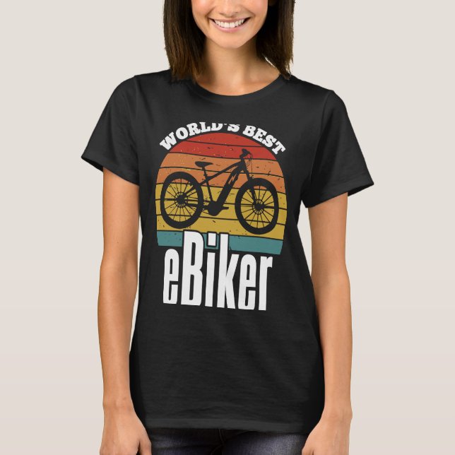 T-shirt E Biking   Greatest E Biker Appreciation E Bike (Devant)