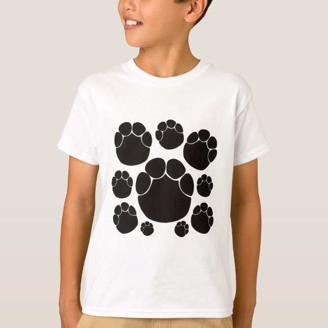 T-shirt E est pour Elephant (Devant)