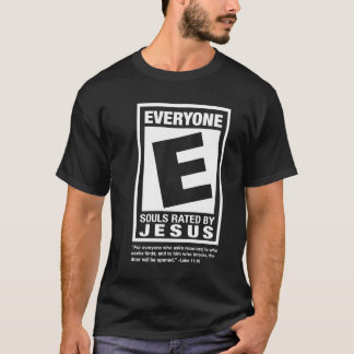 T-shirt e évalué pour la pièce en t des hommes