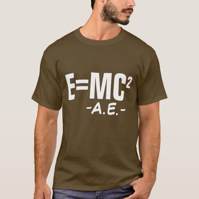 T-SHIRT E=MC2 (Devant)