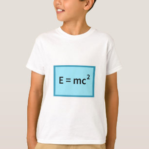 T-shirt E=mc^2