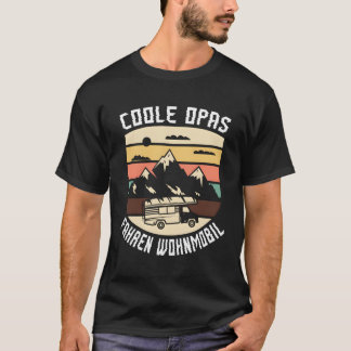 T-shirt E Opas Fahren Wohnmobil Fã R Einen Camper Camper