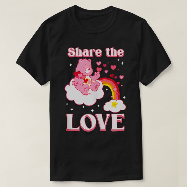 T-shirt e Ours Partagez l'Amour (Design devant)