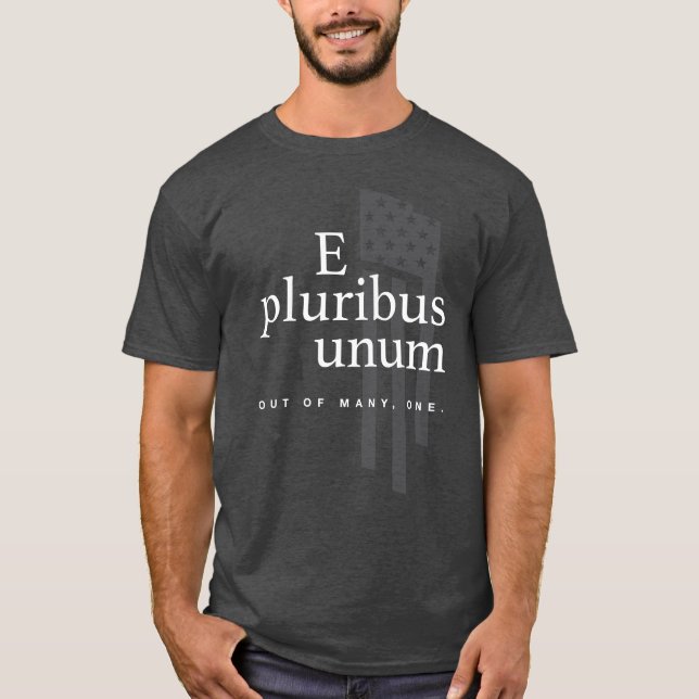 T-shirt E Pluribus Unum (Devant)