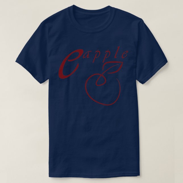 T-shirt E pomme 1 (Design devant)