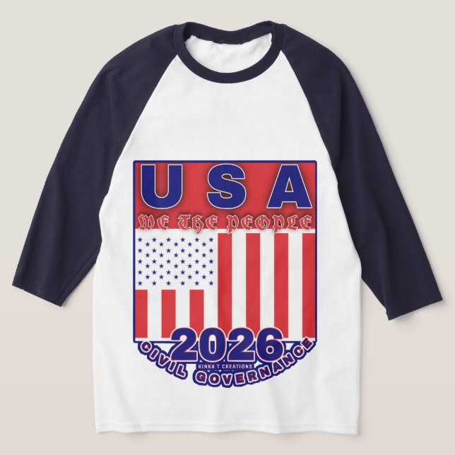 T-SHIRT É.-U. WTP CG 2026 (Poser)