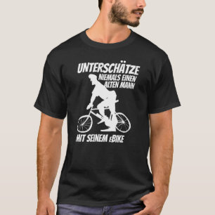 T-shirt E Vélo Pilote Ebike Pedelec Vélo électrique